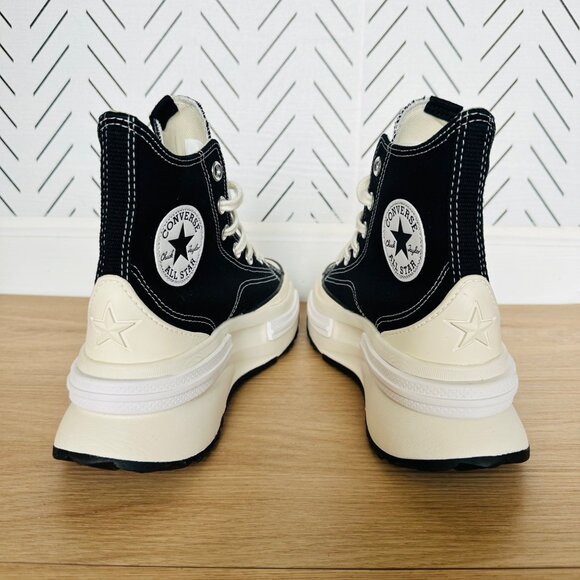 Rare Converse Run Star Legacy CX Hi Platform 7 Women Shoes Sneaker Black A00869C - Picture 12 of 12